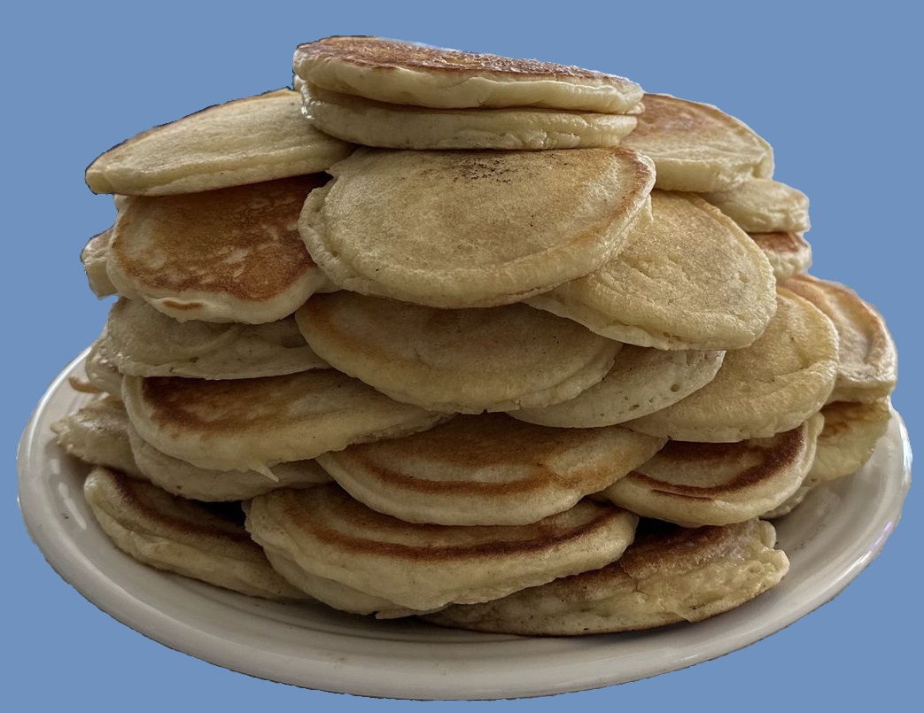 Pile of pancakes